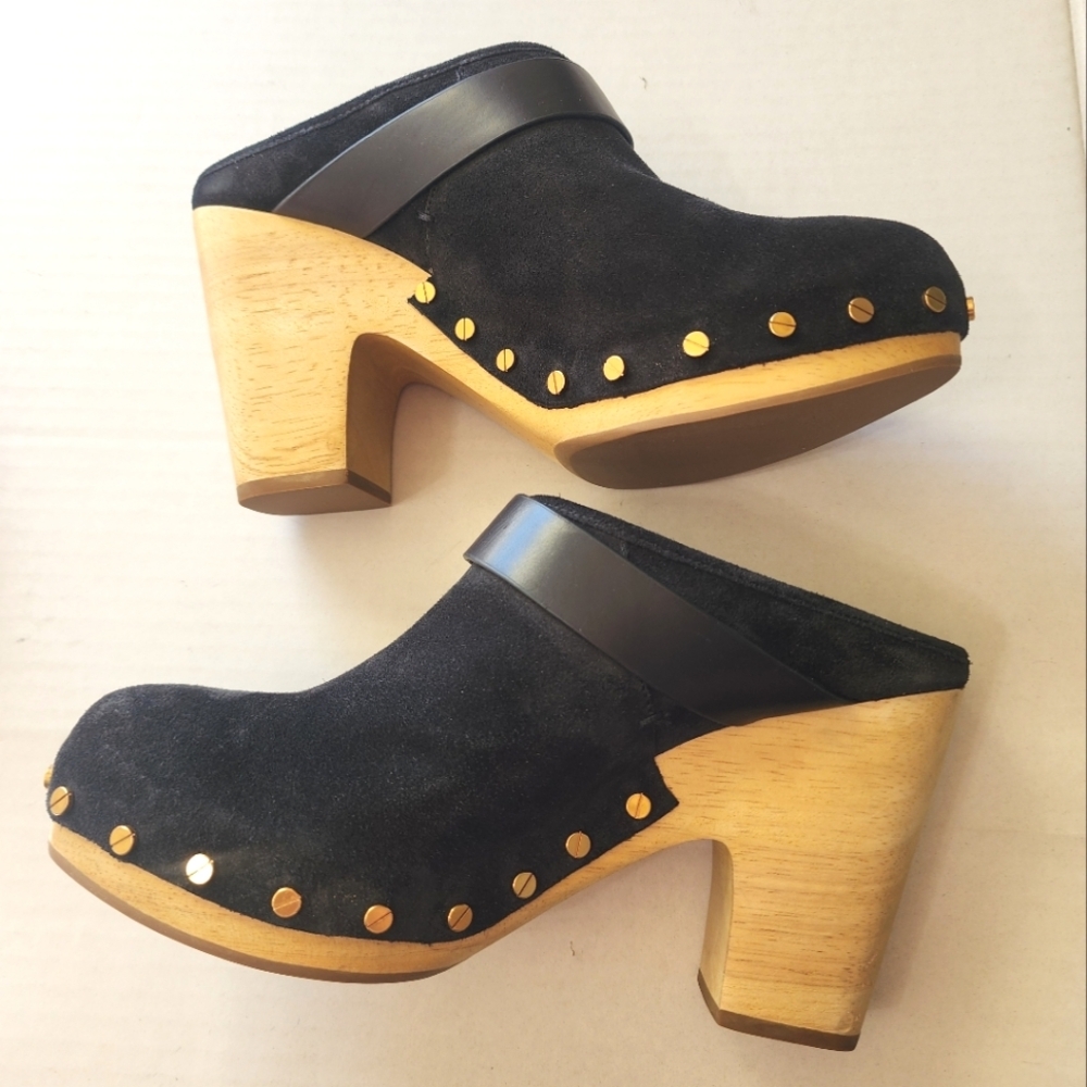 🌸 Veronica Beard | Mules, Black 9.5‎ - Picture 2 of 16